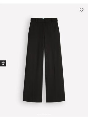 Boden Belgravia Ponte Flared Pants Black Women’s Size 6R